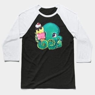 Octo-Puff-Ice Cream Day! Baseball T-Shirt